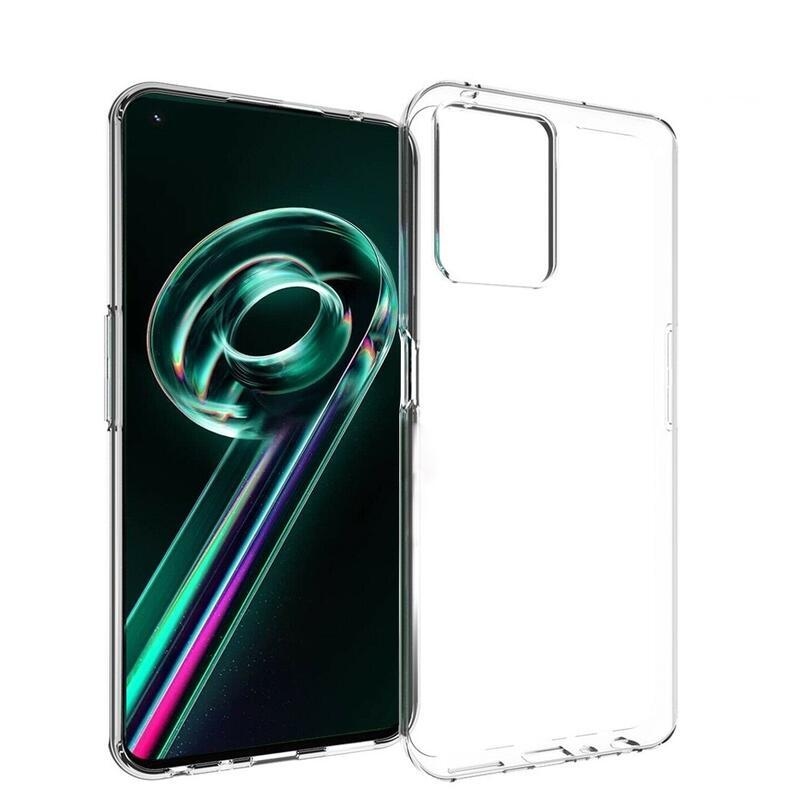Átlátszó zselés tok a Realme 9 Pro 5G mobiltelefonhoz - átlátszó