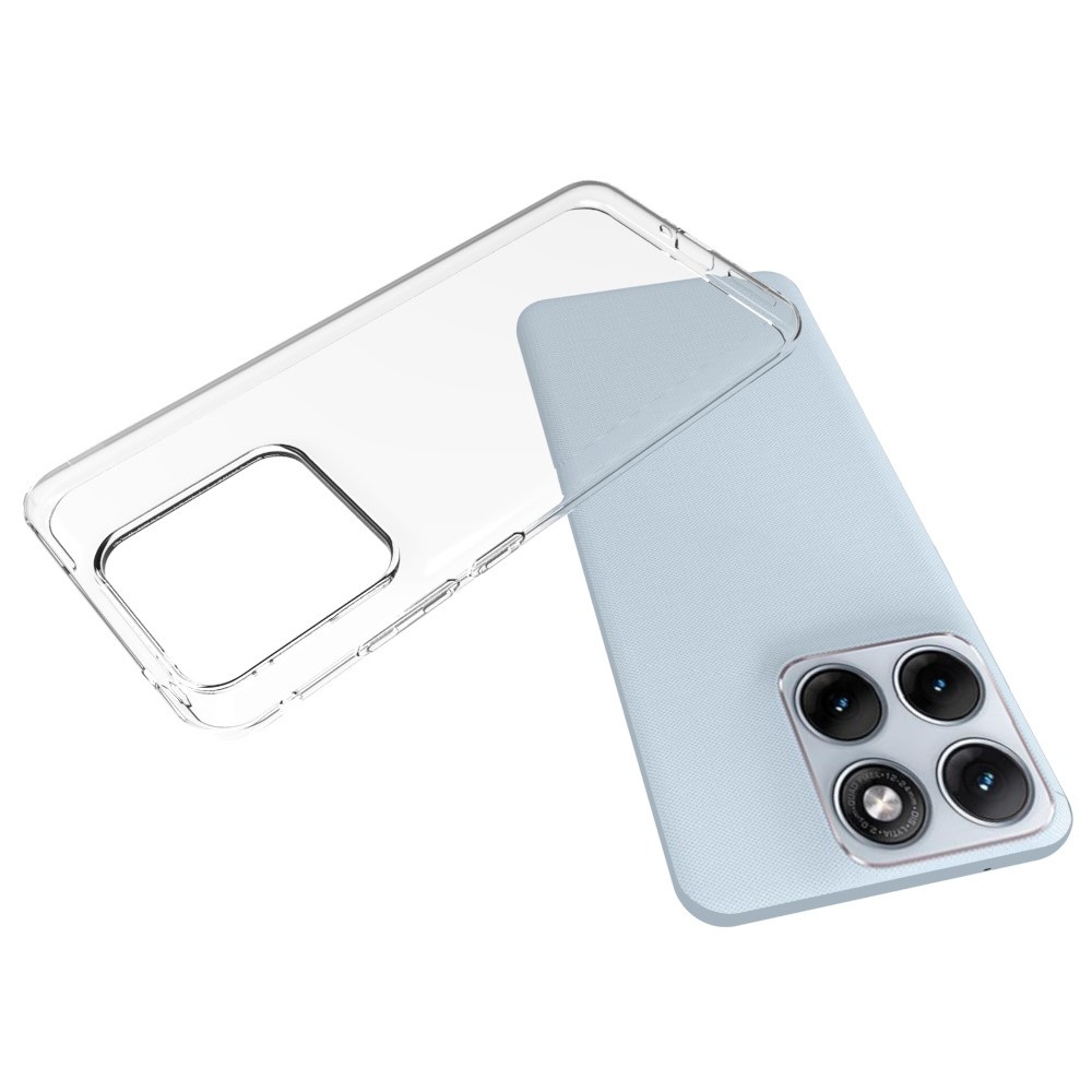 Átlátszó zselés tok a Motorola Edge 70 Fusion 5G készülékhez - átlátszó