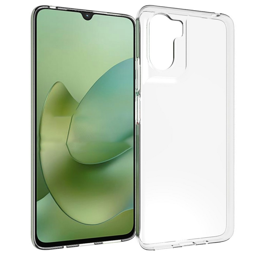 Átlátszó zselés tok Motorola Moto G06/G06 Power készülékhez - átlátszó