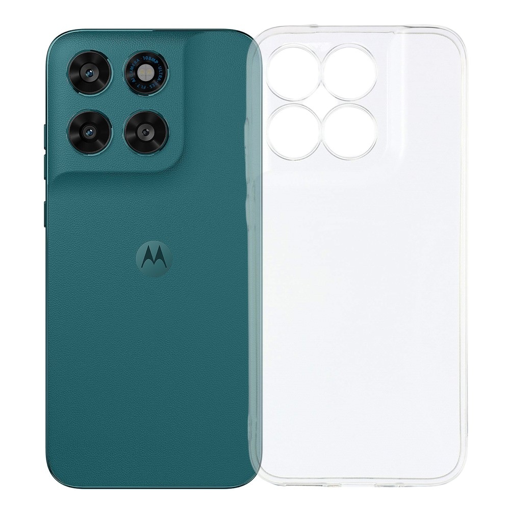 Átlátszó gél tok a Motorola Moto G87 5G/G77 5G/G67 5G készülékekhez – átlátszó