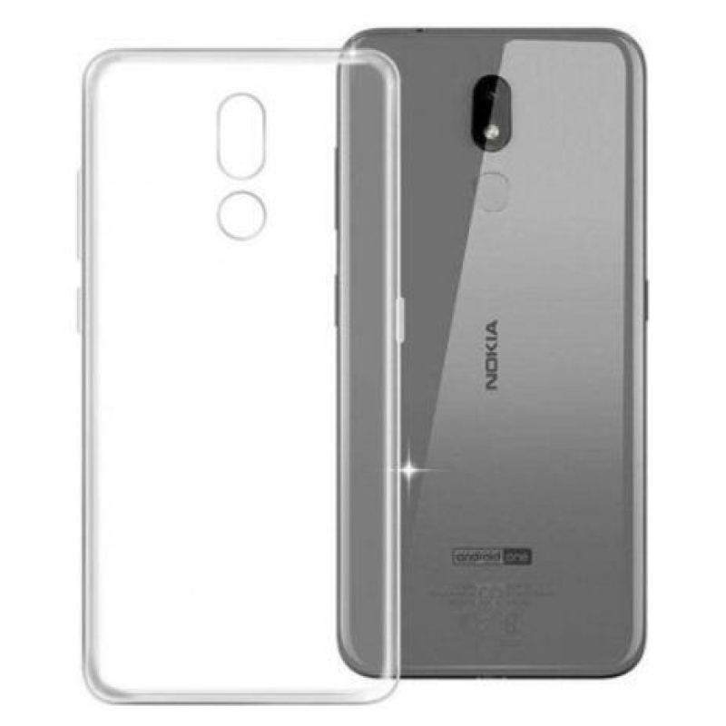 Átlátszó zselés tok Nokia 3.2 - átlátszó