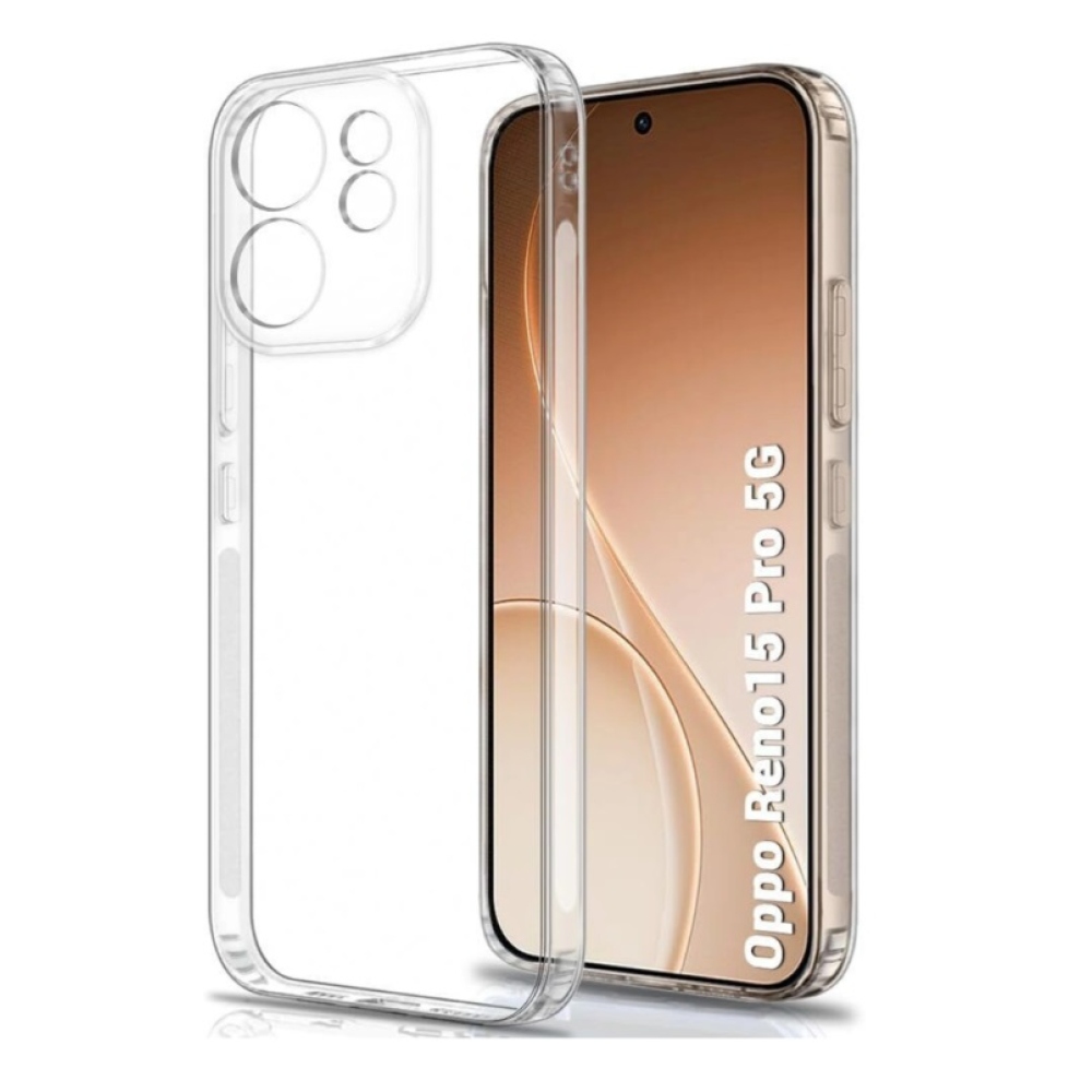 Átlátszó gél tok az Oppo Reno 15 Pro 5G-hez – átlátszó