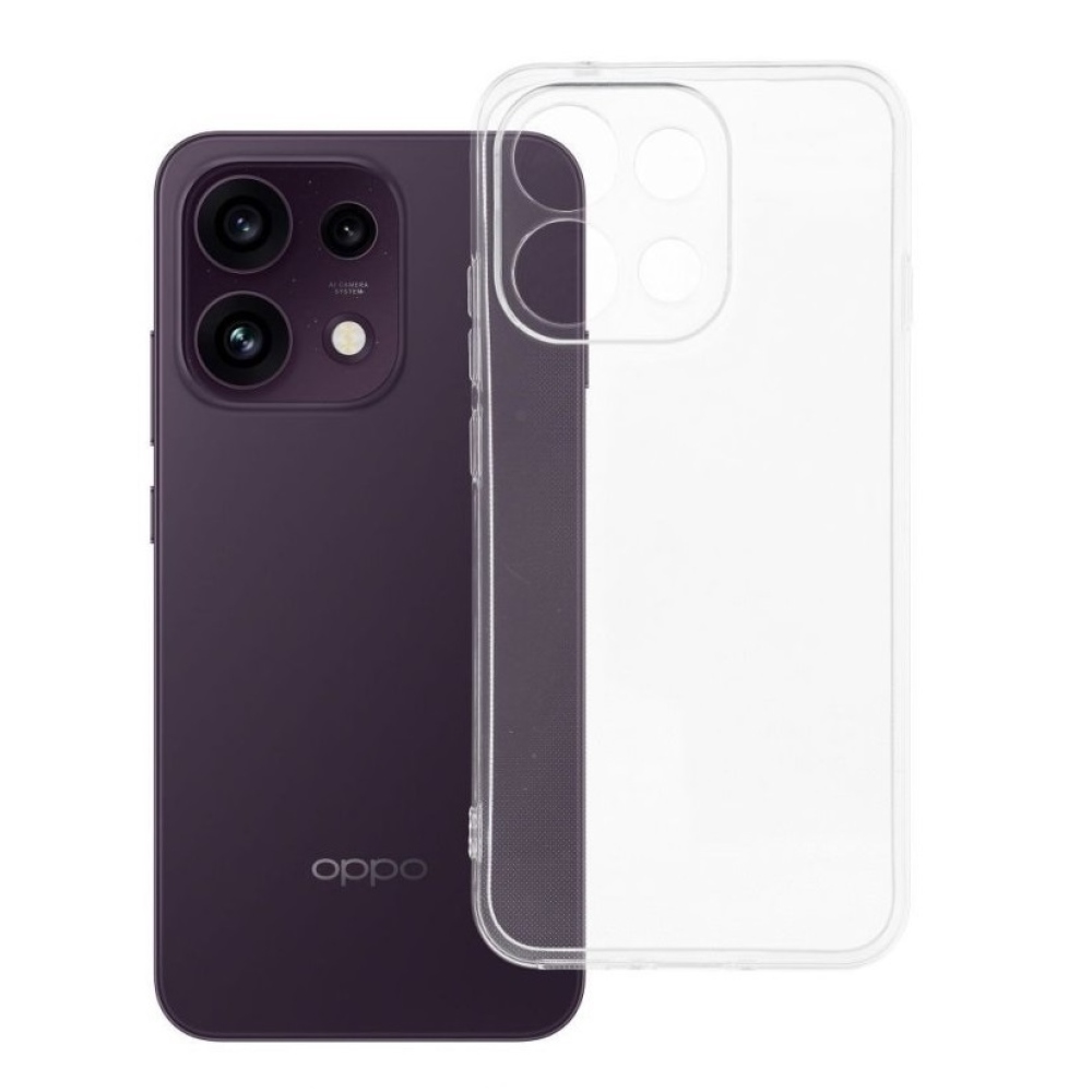 Átlátszó gél tok az Oppo Reno 16 FS-hez – átlátszó