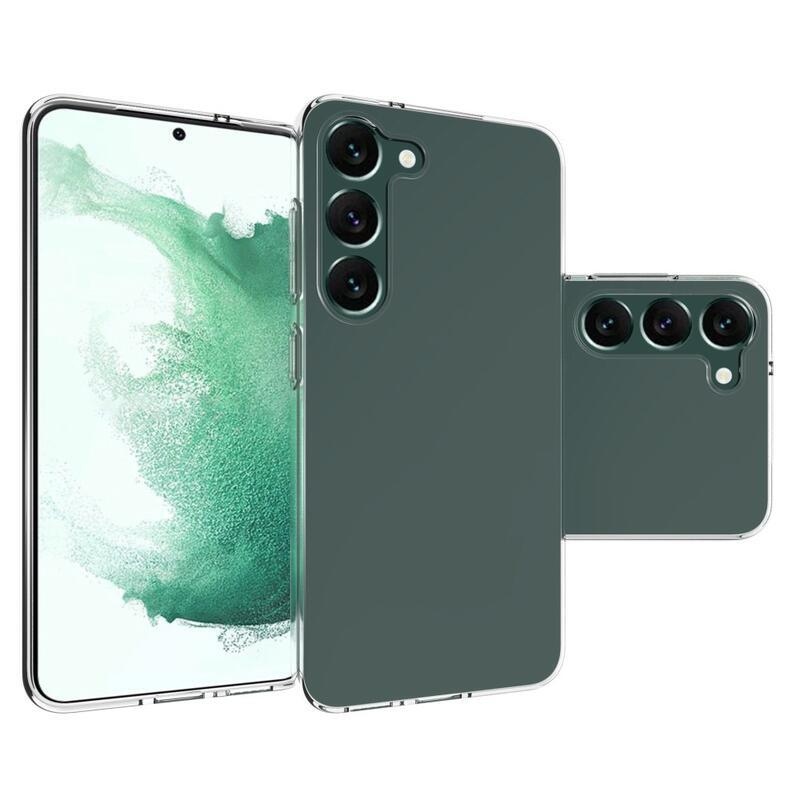 Átlátszó zselés tok Samsung Galaxy S23+ 5G - átlátszó
