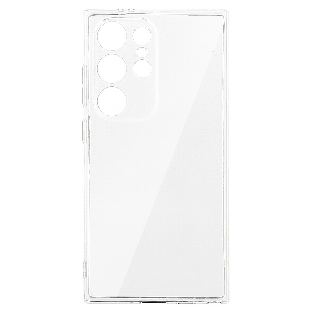 Átlátszó zselés tok Samsung Galaxy S23 Ultra készülékhez - átlátszó