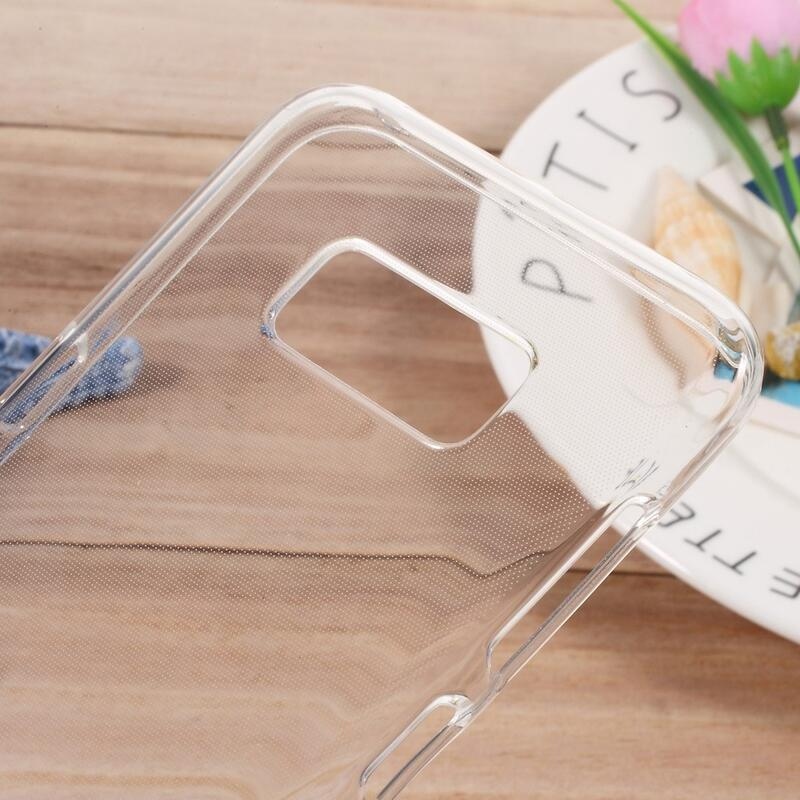 Átlátszó zselés tok Samsung Galaxy S8 Plus készülékhez - átlátszó