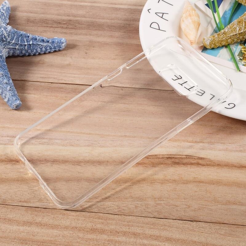 Átlátszó zselés tok Samsung Galaxy S8 Plus készülékhez - átlátszó