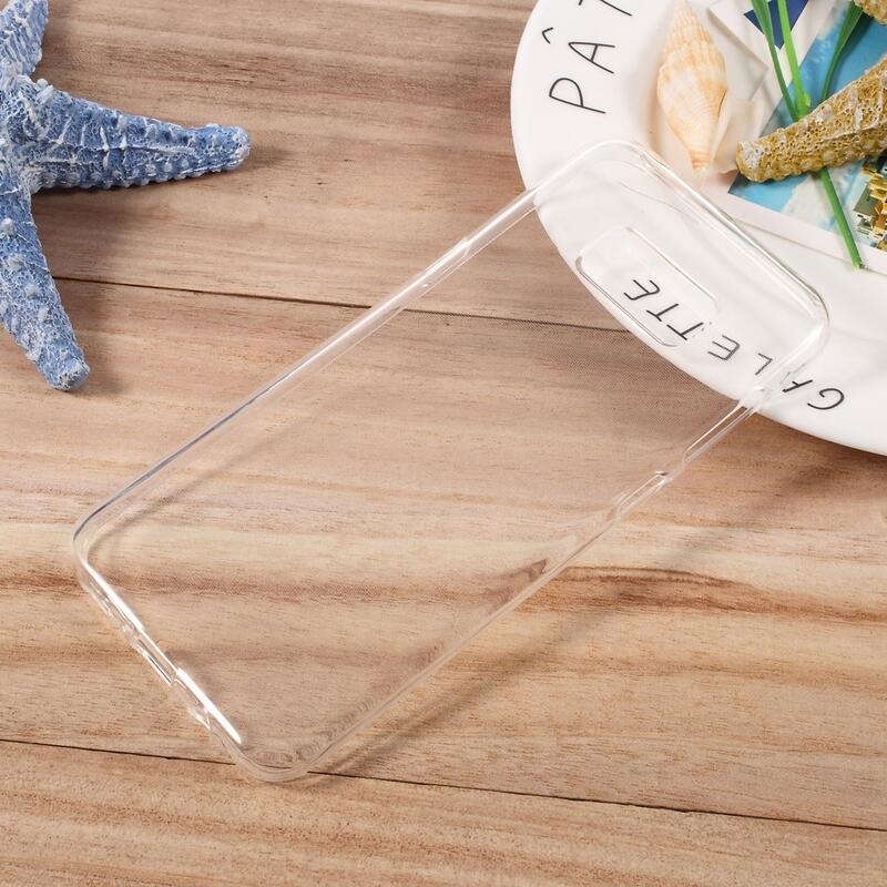 Átlátszó zselés tok Samsung Galaxy S8 Plus készülékhez - átlátszó