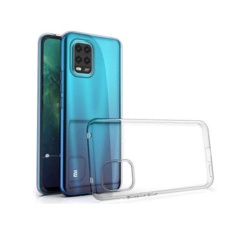 Átlátszó zselés tok Xiaomi Mi 10 Lite - átlátszó