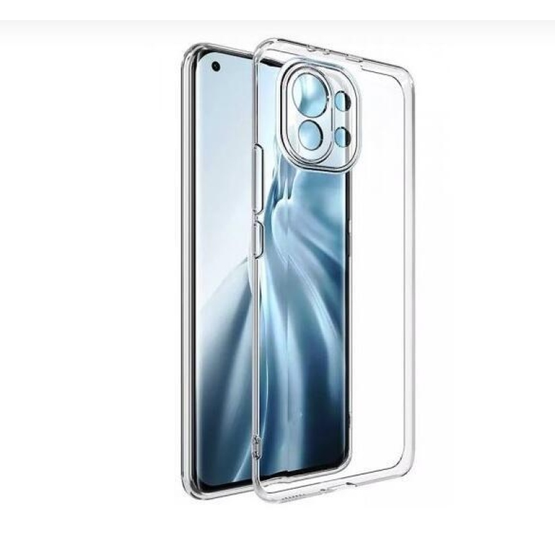 Átlátszó zselés tok Xiaomi Mi 11 Lite 4G/5G/11 Lite 5G NE - átlátszó