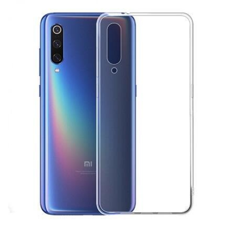 Átlátszó zselés tok Xiaomi Mi 9 Lite - átlátszó