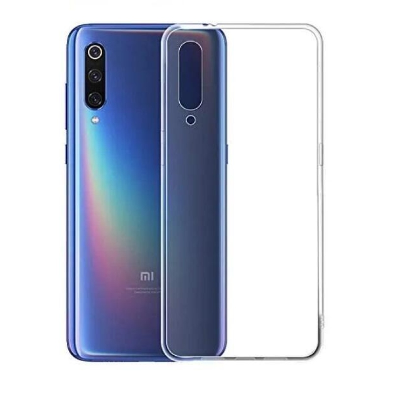 Átlátszó zselés tok Xiaomi Mi 9 - átlátszó