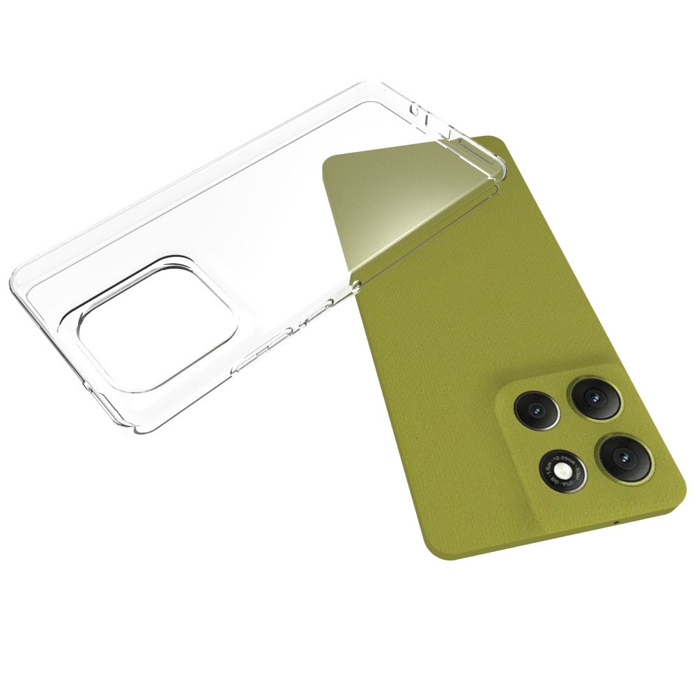 Átlátszó gél tok a Motorola Moto G86 5G mobiltelefonhoz – átlátszó