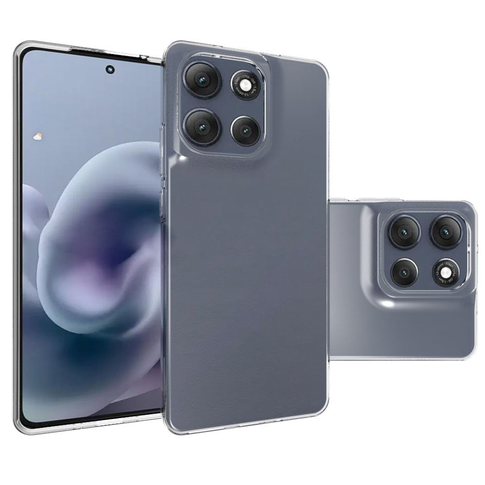 Átlátszó gél tok a Motorola Moto G86 Power 5G mobiltelefonhoz – átlátszó
