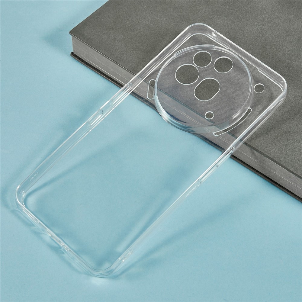 Átlátszó zselés tok Nothing Phone (3a) Pro készülékhez - átlátszó