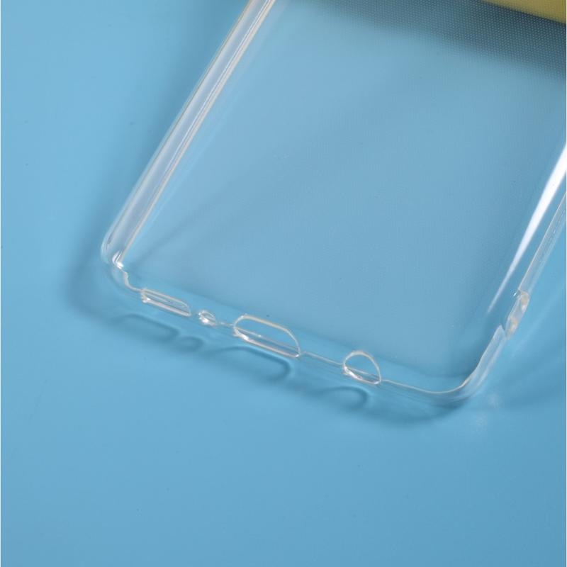 Átlátszó zselés tok Samsung Galaxy A21s készülékhez - átlátszó