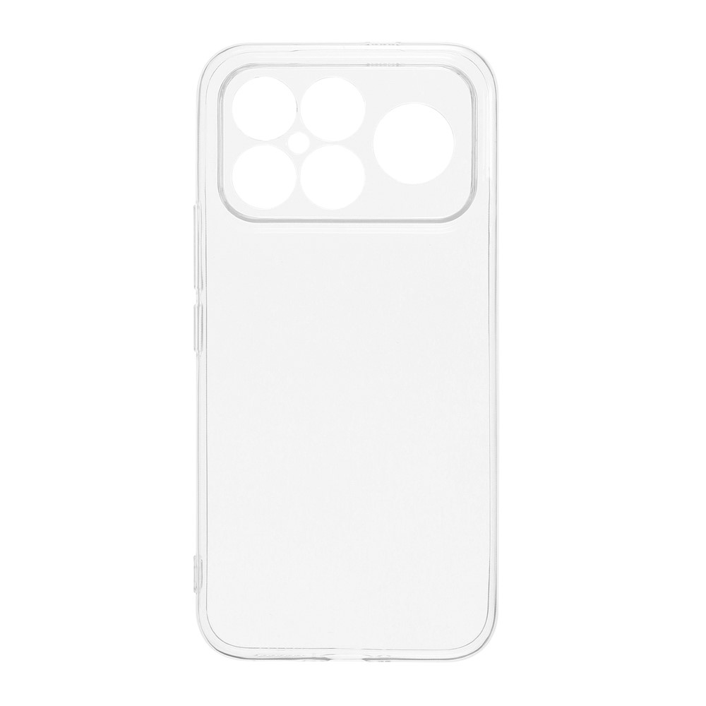 Átlátszó zselés tok a Xiaomi Poco F8 Ultra 5G számára - átlátszó