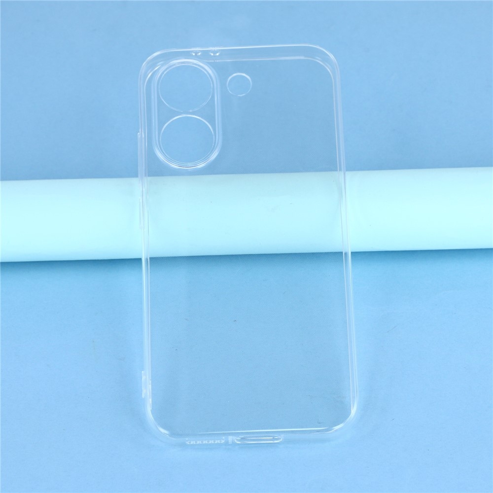 Átlátszó zselés tok a Xiaomi Poco X8 Pro 5G számára - átlátszó