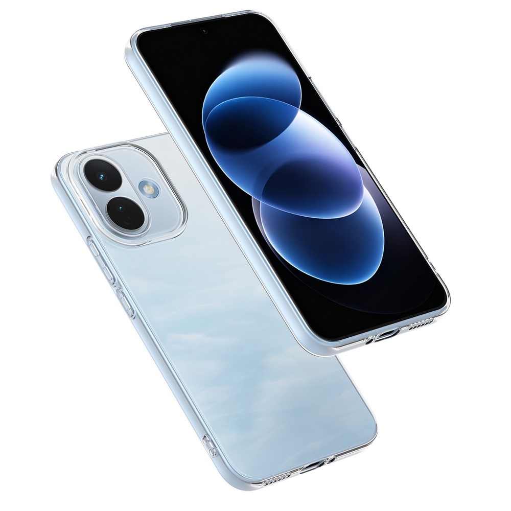 Átlátszó gél tok a Xiaomi Redmi Note 17 Pro 5G mobiltelefonhoz – átlátszó