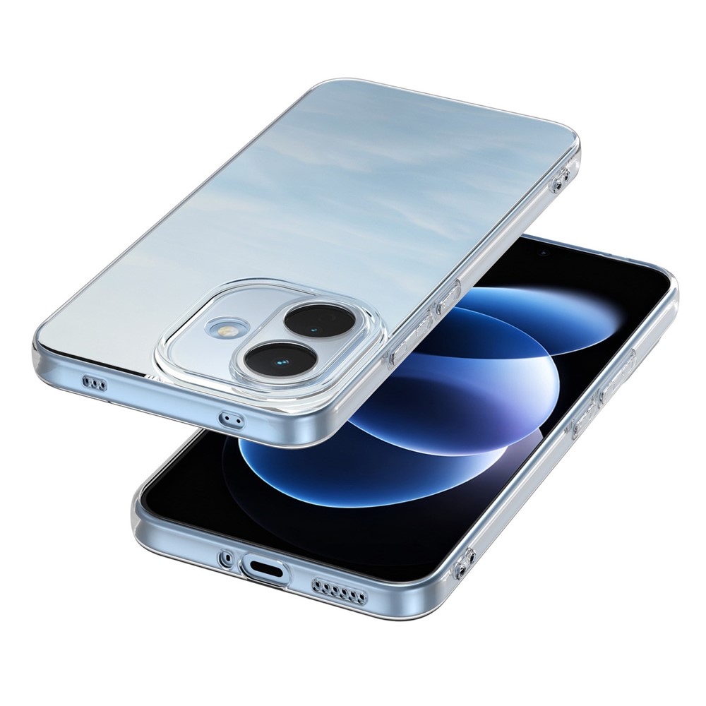 Átlátszó gél tok a Xiaomi Redmi Note 17 Pro 5G mobiltelefonhoz – átlátszó