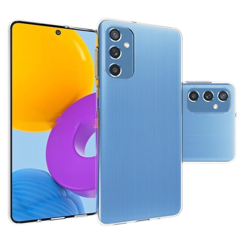 Átlátszó zselés tok mobiltelefonhoz Samsung Galaxy M52 5G - átlátszó