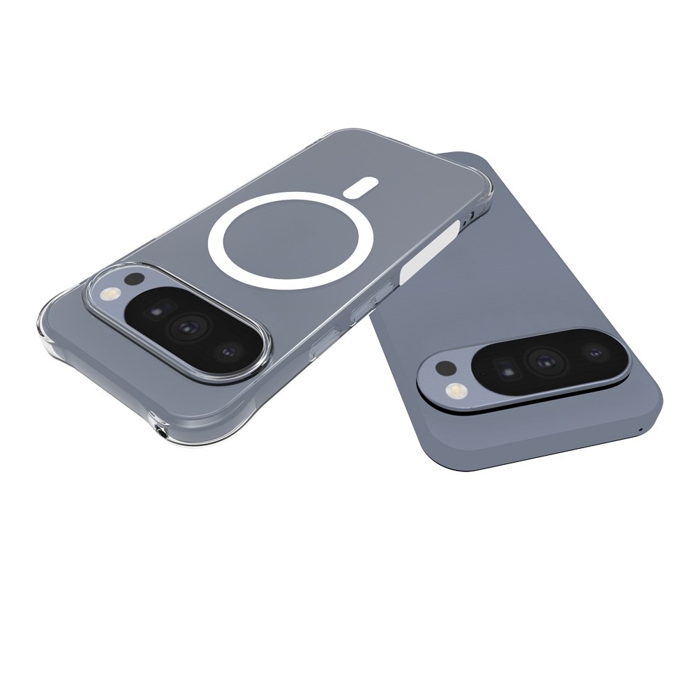 Átlátszó, MagSafe-kompatibilis gél tok a Google Pixel 11 Pro-hoz, megerősített sarkokkal
