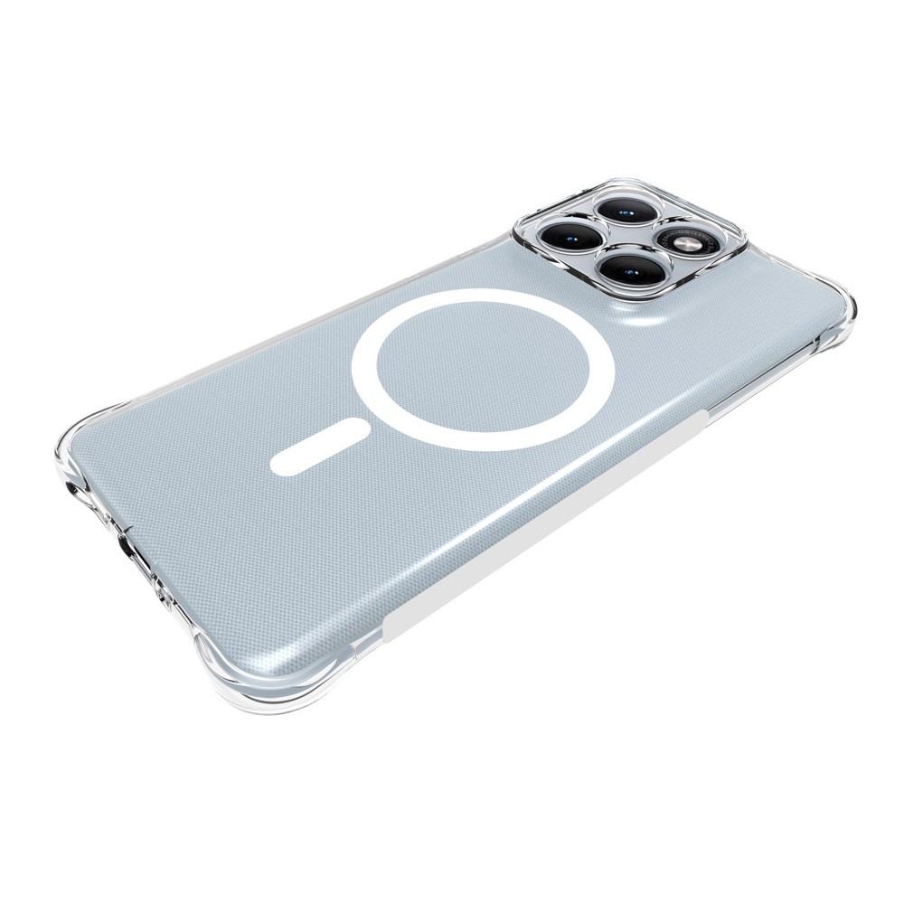 Átlátszó zselés tok MagSafe-val a Motorola Edge 70 Fusion 5G készülékhez, megerősített sarkokkal