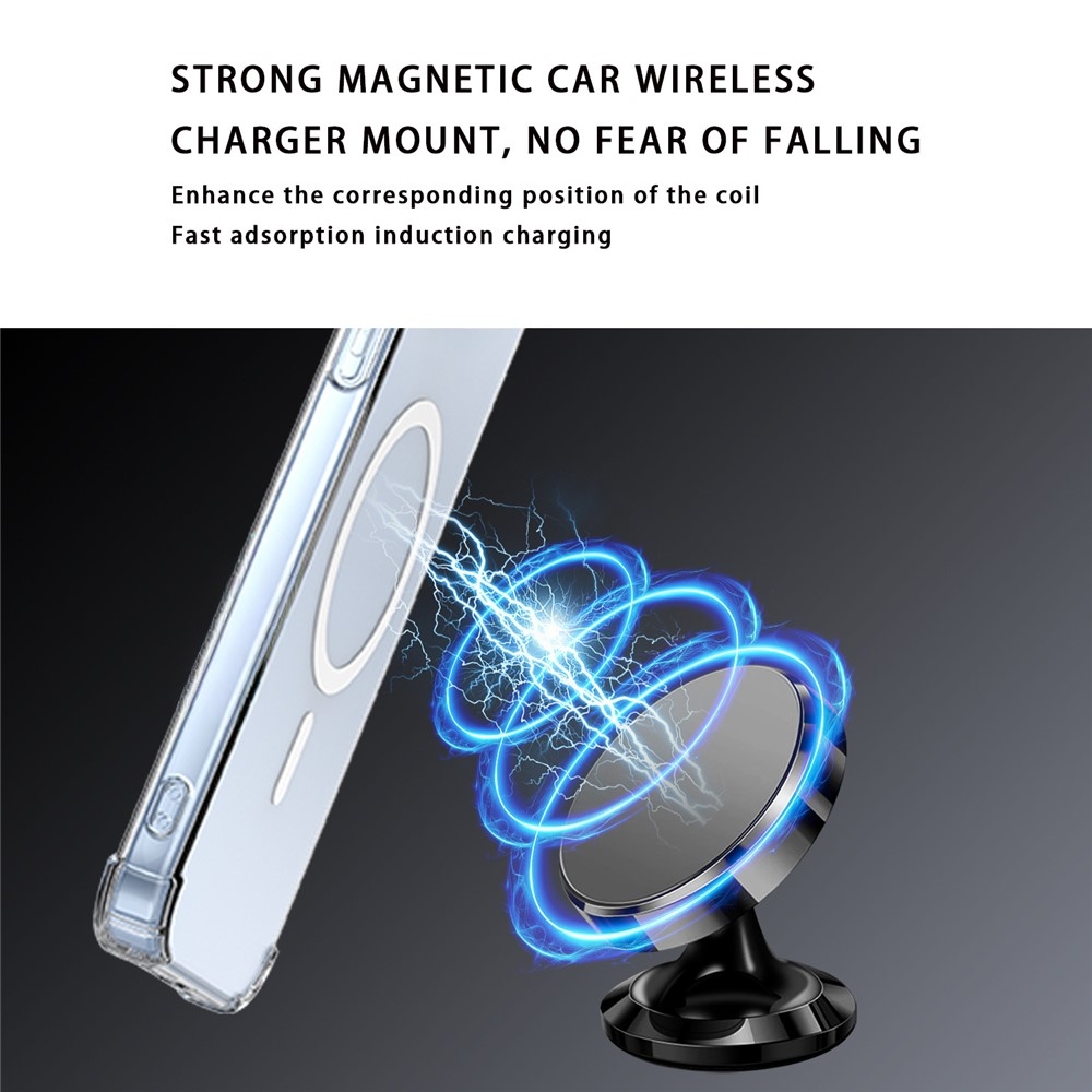 Átlátszó, MagSafe-kompatibilis gél tok a Motorola Edge 70 Pro 5G-hez, megerősített sarkokkal