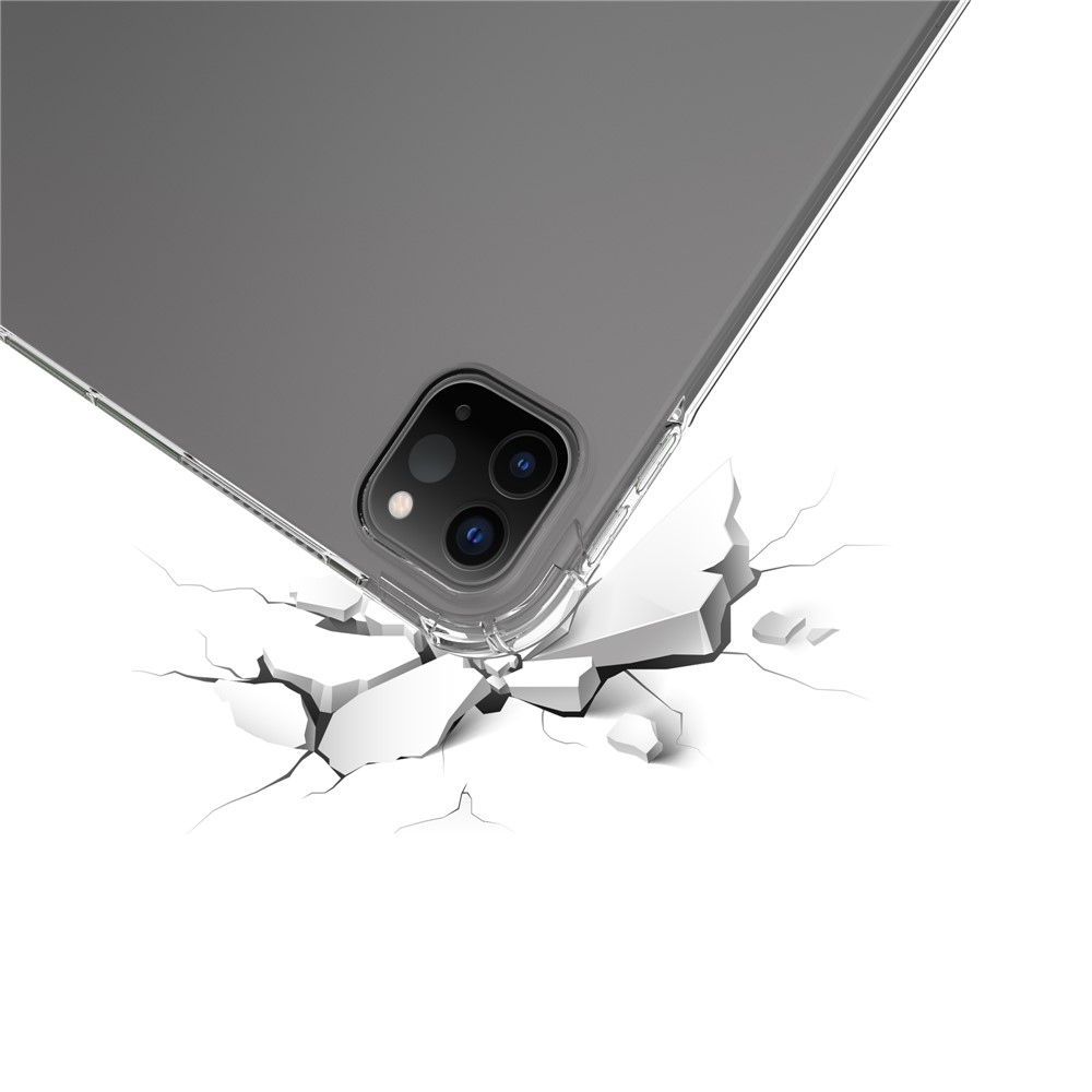 Átlátszó zselés tok megerősített sarkokkal iPad Pro 11 (2024)/(2025) iPad Pro 11 készülékhez - átlátszó