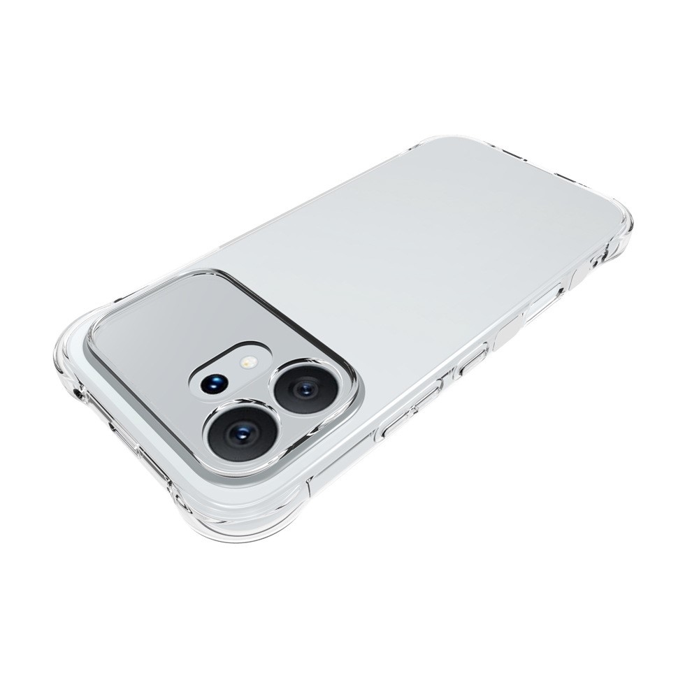 Átlátszó zselés tok megerősített sarkokkal a Honor 600 5G számára