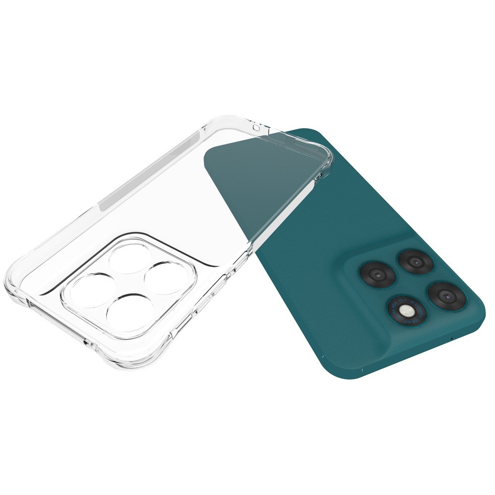 Átlátszó, megerősített sarkú gél tok a Motorola Moto G87 5G/G77 5G/G67 5G mobiltelefonhoz