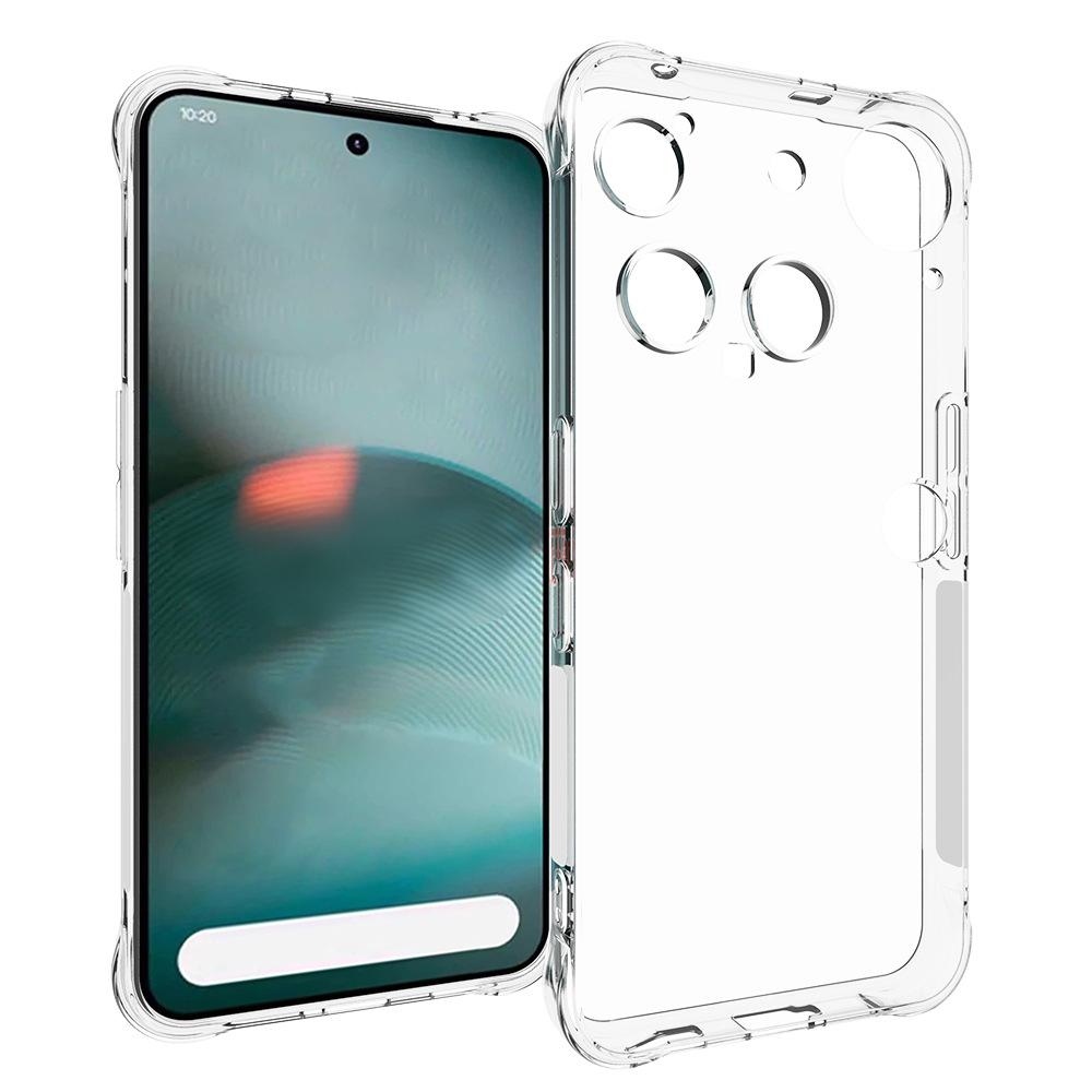 Átlátszó zselés tok megerősített sarkokkal a Nothing Phone (3) 5G készülékhez