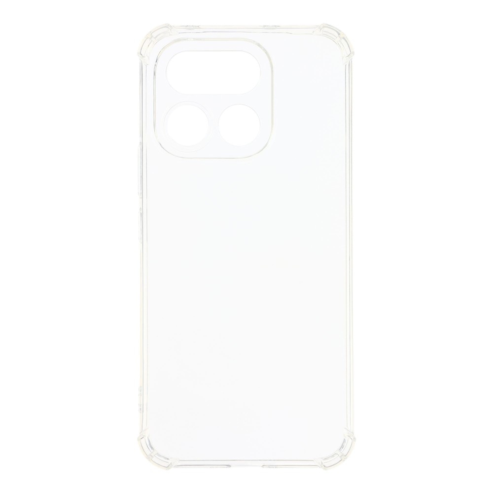 Átlátszó zselés tok megerősített sarkokkal a Realme 16 Pro 5G számára