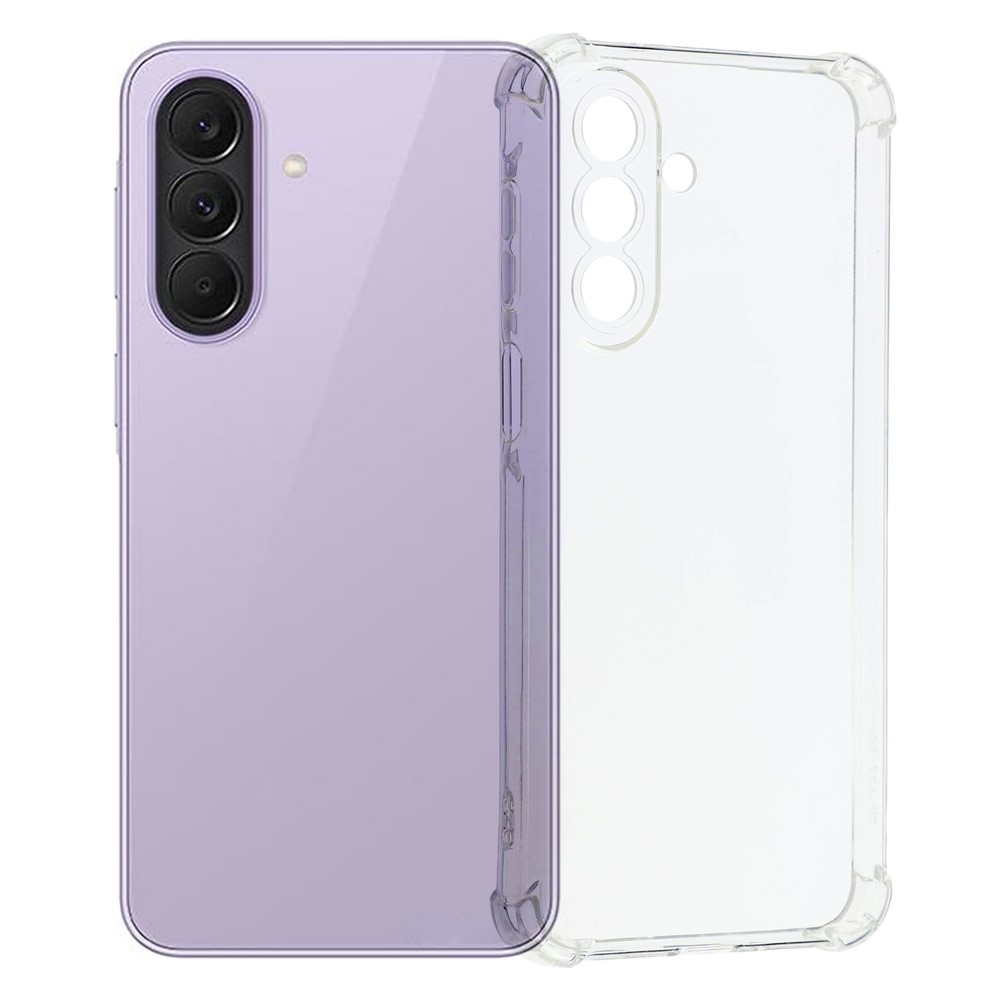 Átlátszó zselés tok megerősített sarkokkal Samsung Galaxy A27 készülékhez - átlátszó