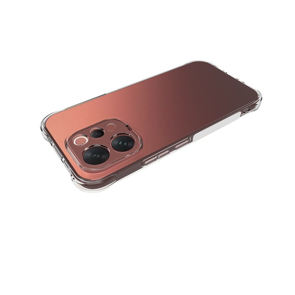 Átlátszó zselés tok megerősített sarkokkal a Vivo V70 5G készülékhez