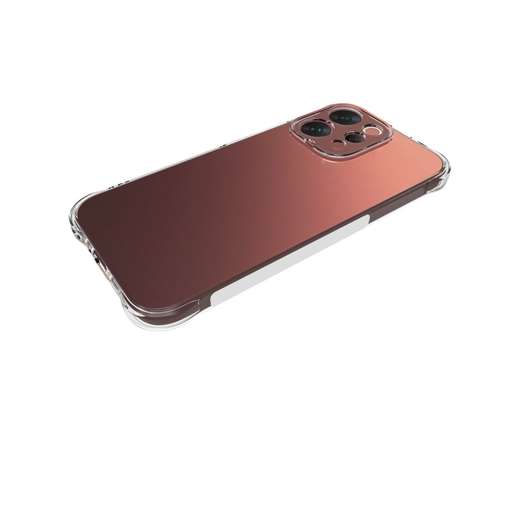 Átlátszó zselés tok megerősített sarkokkal a Vivo V70 5G készülékhez