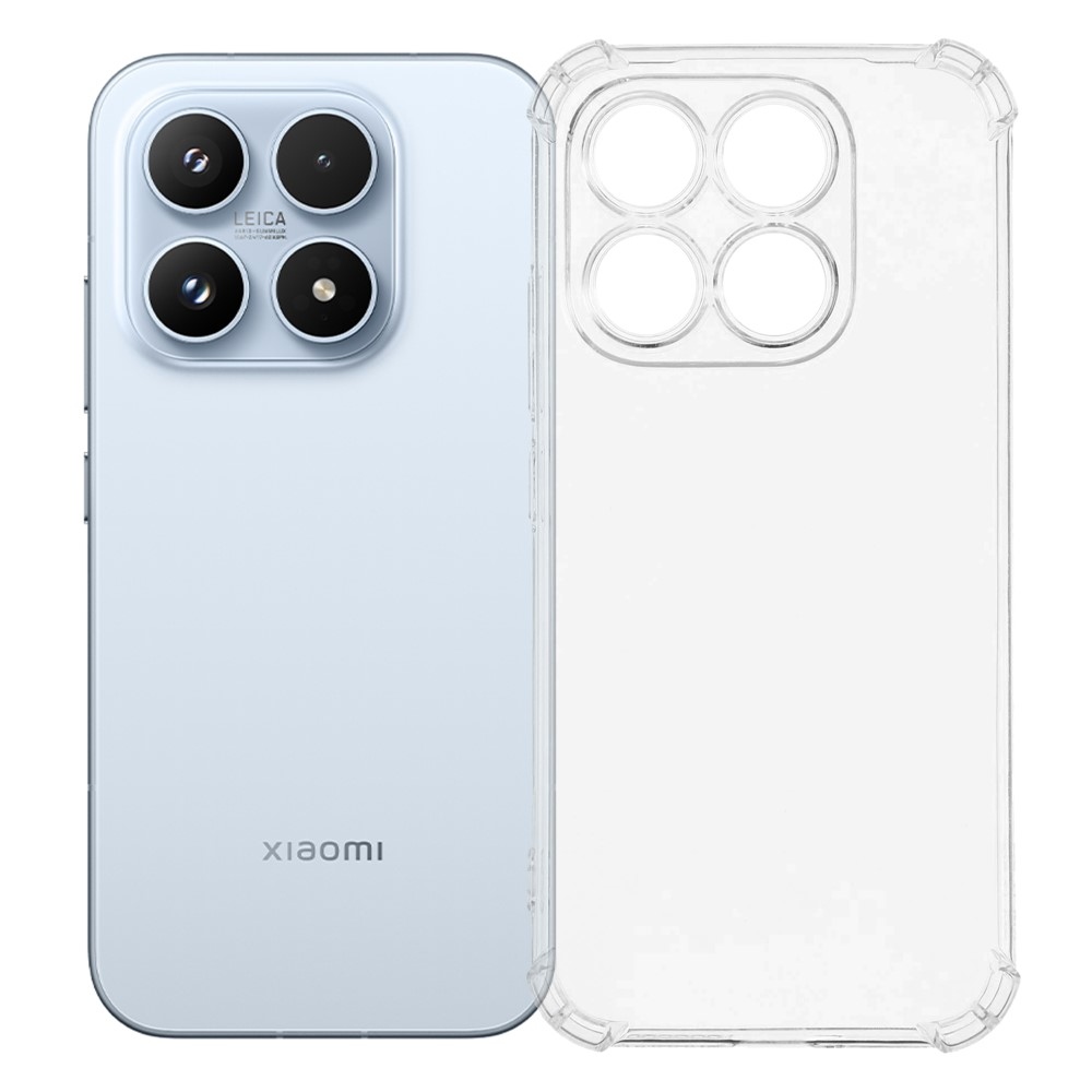 Átlátszó zselés tok megerősített sarkokkal a Xiaomi 17-hez