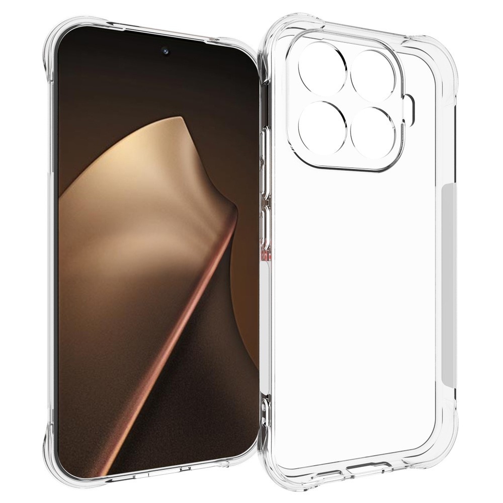Átlátszó gél tok megerősített sarkokkal a Xiaomi 17T számára