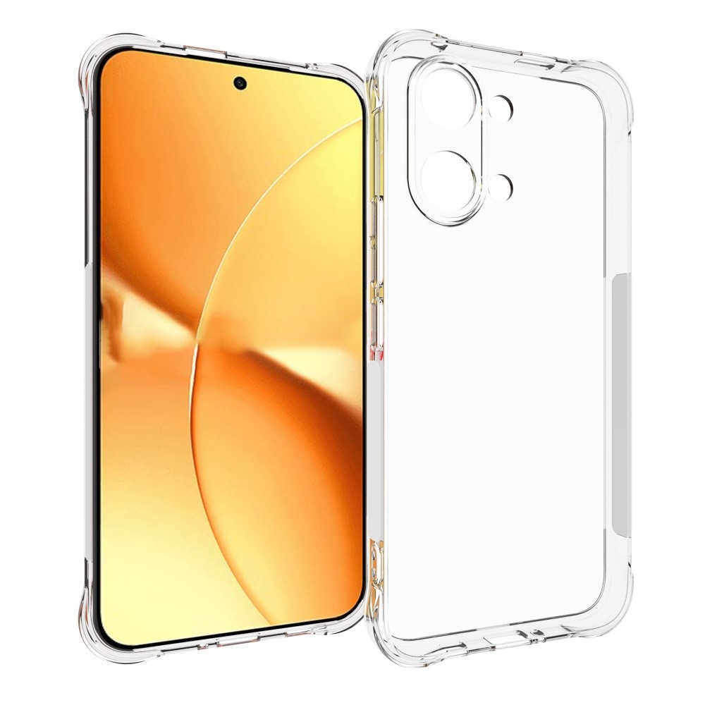 Átlátszó zselés tok megerősített sarkokkal Xiaomi Poco X8 Pro Max 5G számára - átlátszó
