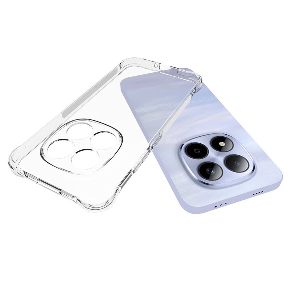 Átlátszó zselés tok megerősített sarkokkal Xiaomi Redmi Note 15 Pro 5G - átlátszó