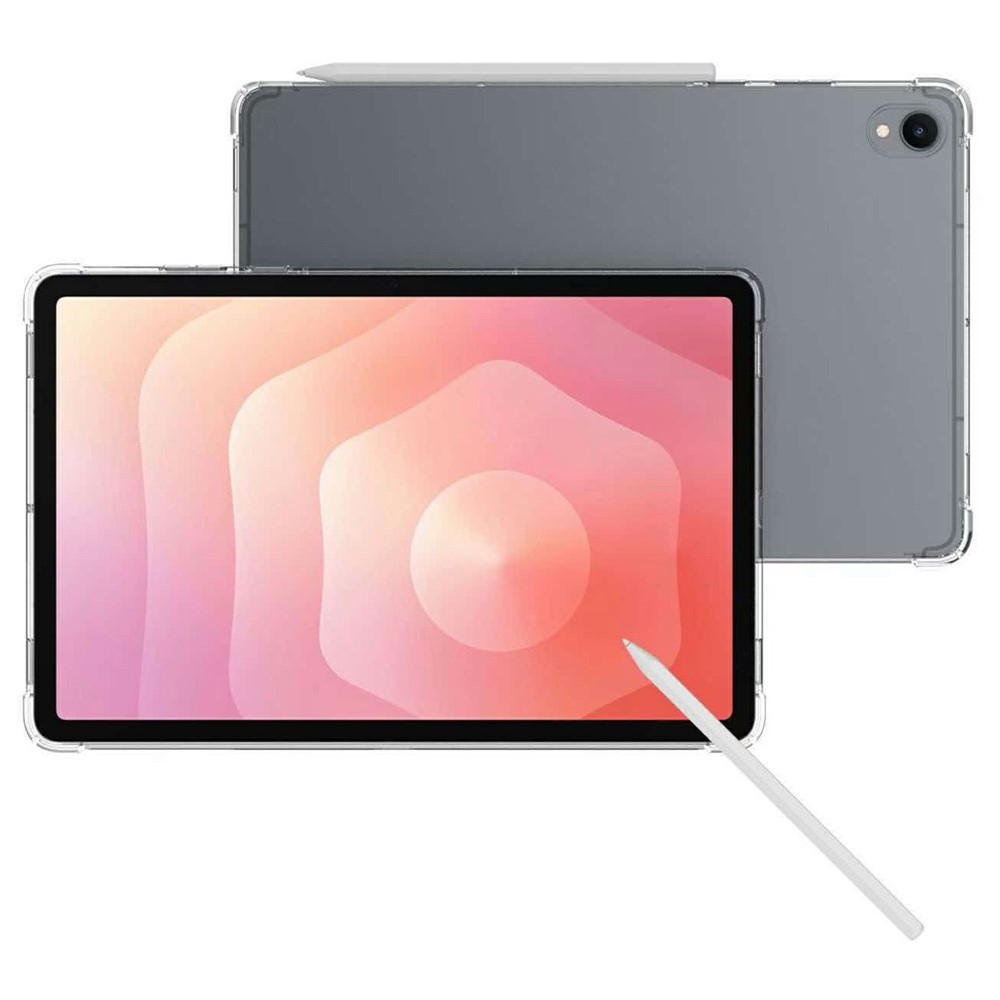 Átlátszó, megerősített sarkú gél tok a Samsung Galaxy Tab S12+ készülékhez – átlátszó