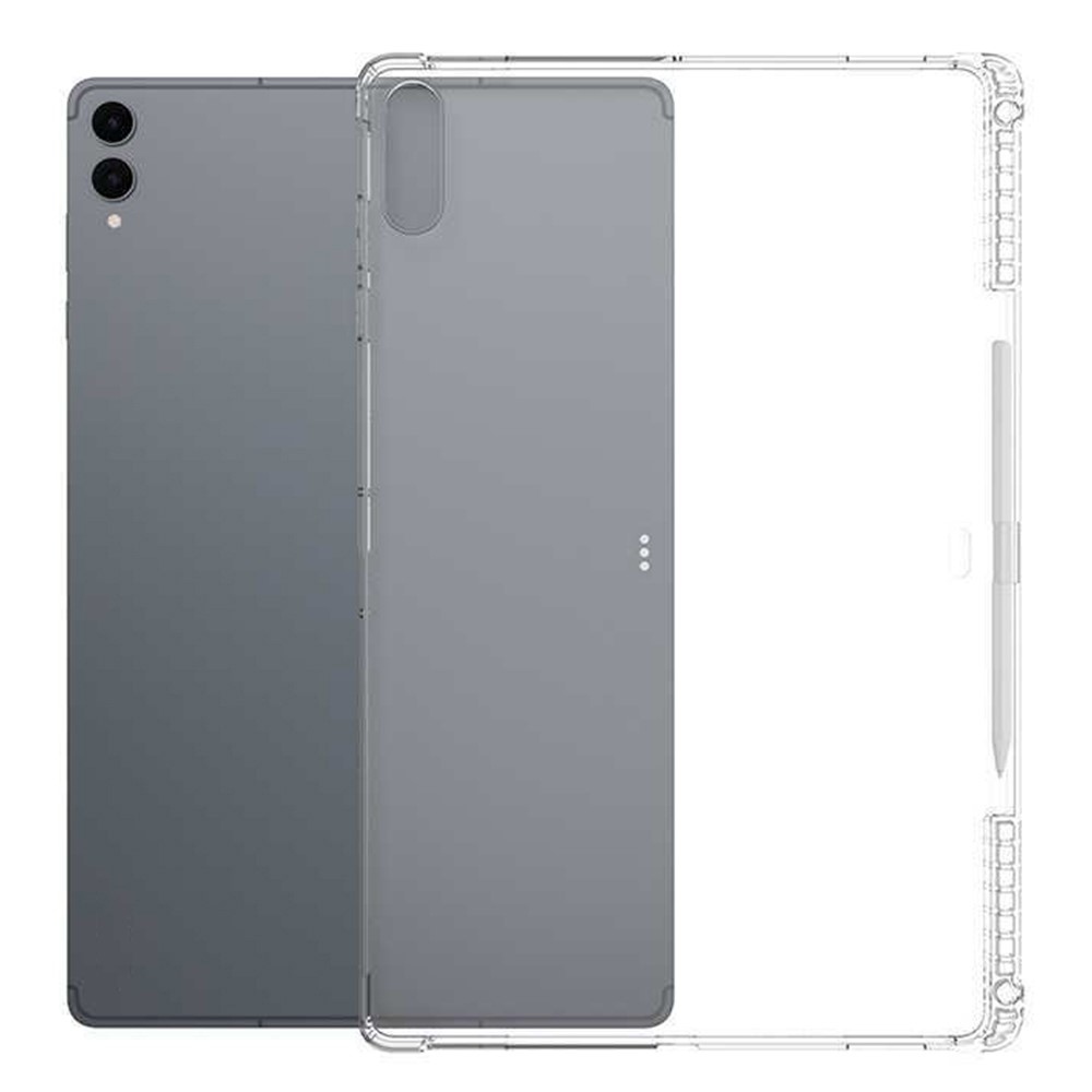 Átlátszó, megerősített sarkú gél tok a Samsung Galaxy Tab S12 Ultra-hoz – átlátszó