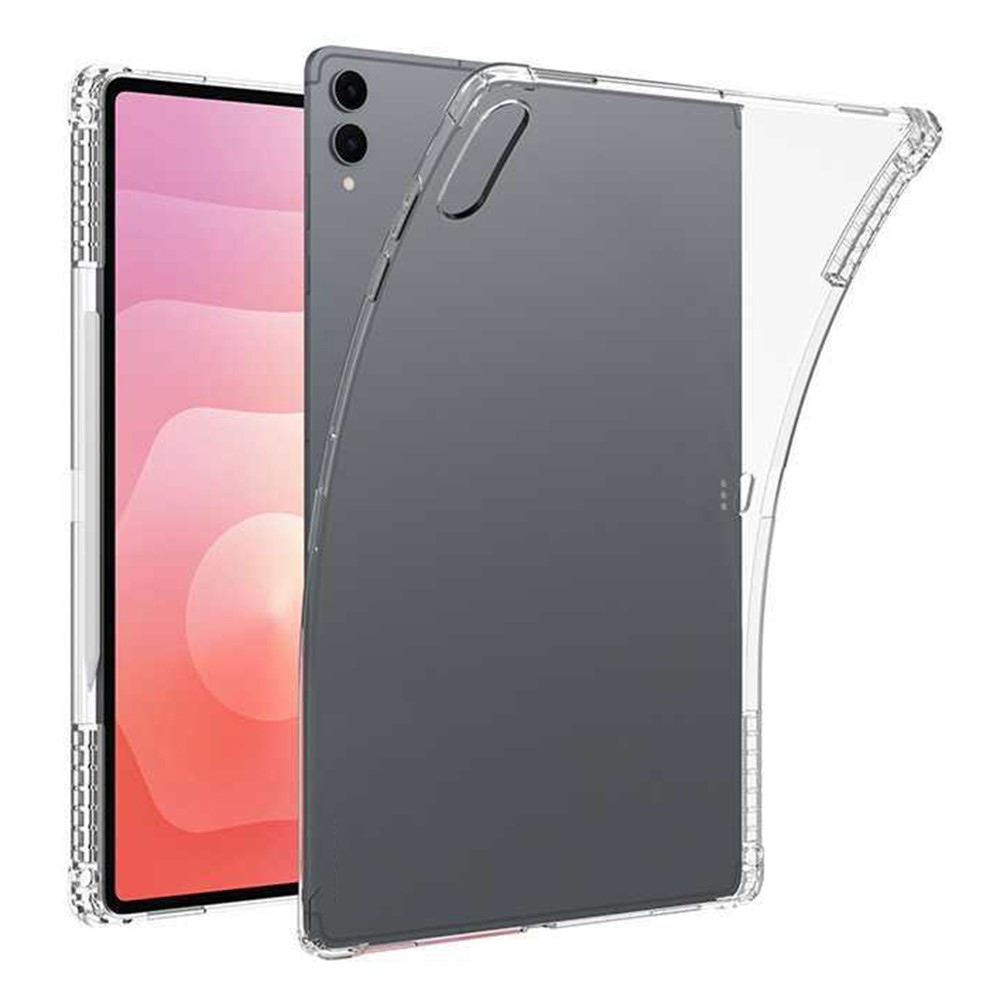 Átlátszó, megerősített sarkú gél tok a Samsung Galaxy Tab S12 Ultra-hoz – átlátszó