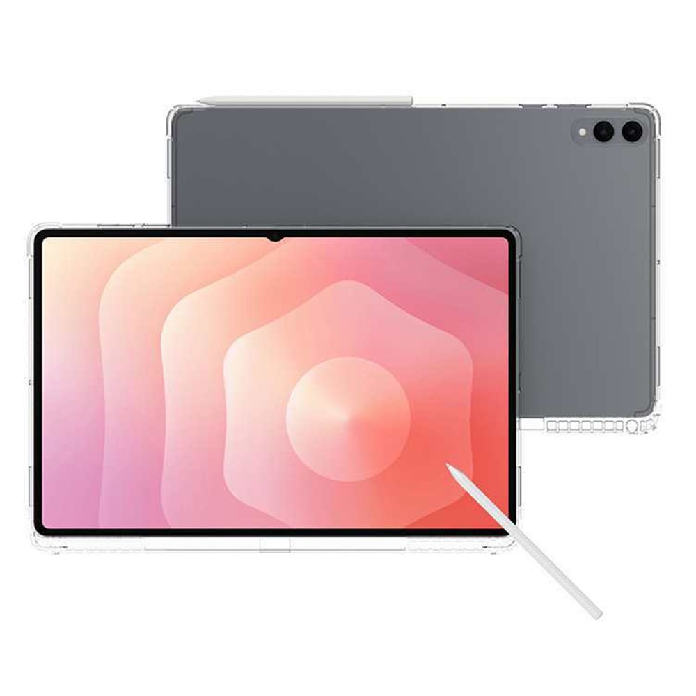 Átlátszó, megerősített sarkú gél tok a Samsung Galaxy Tab S12 Ultra-hoz – átlátszó