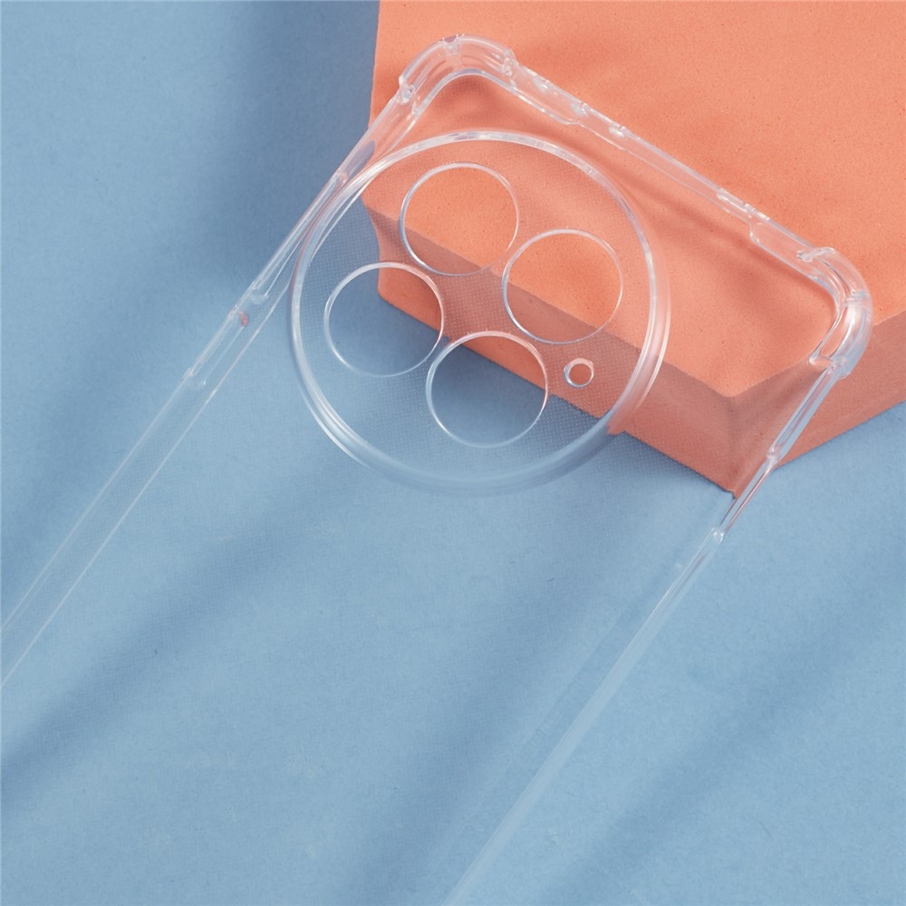 Átlátszó zselés tok a OnePlus 13-hoz, zsinórral