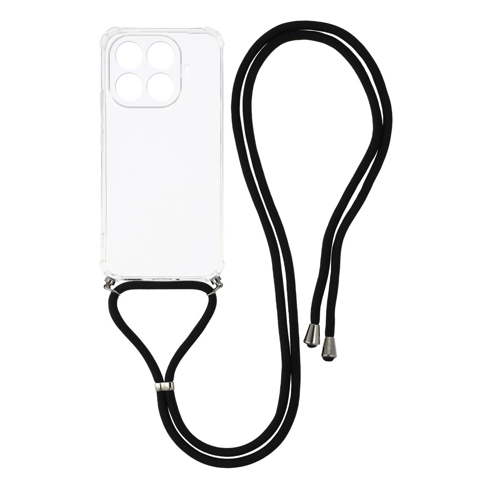 Átlátszó, zsinórral ellátott gél tok a Xiaomi 17T Pro-hoz