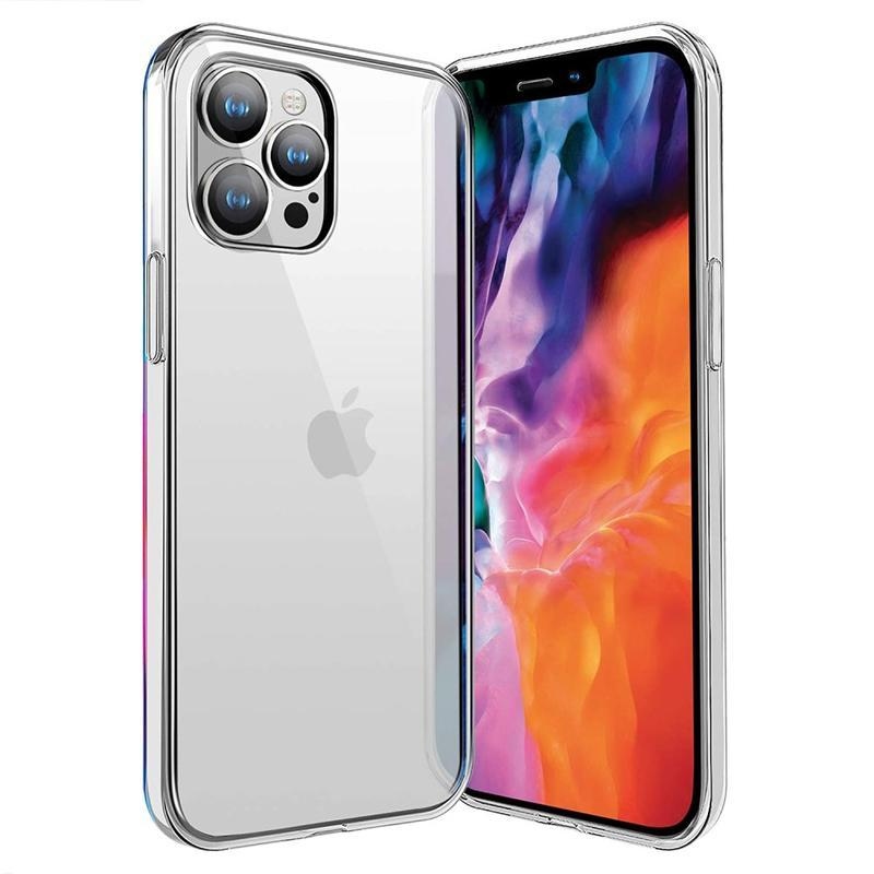 Átlátszó ujjlenyomatvédő tok iPhone 12 Pro/12 készülékhez