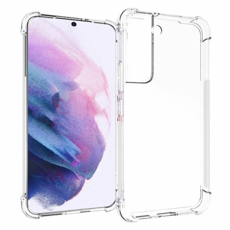 Átlátszó tok megerősített sarkokkal Samsung Galaxy S22 5G készülékhez