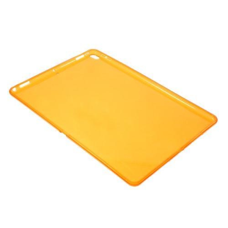 Áttetsző zselés tok iPad Pro 10.5 készülékhez - narancssárga