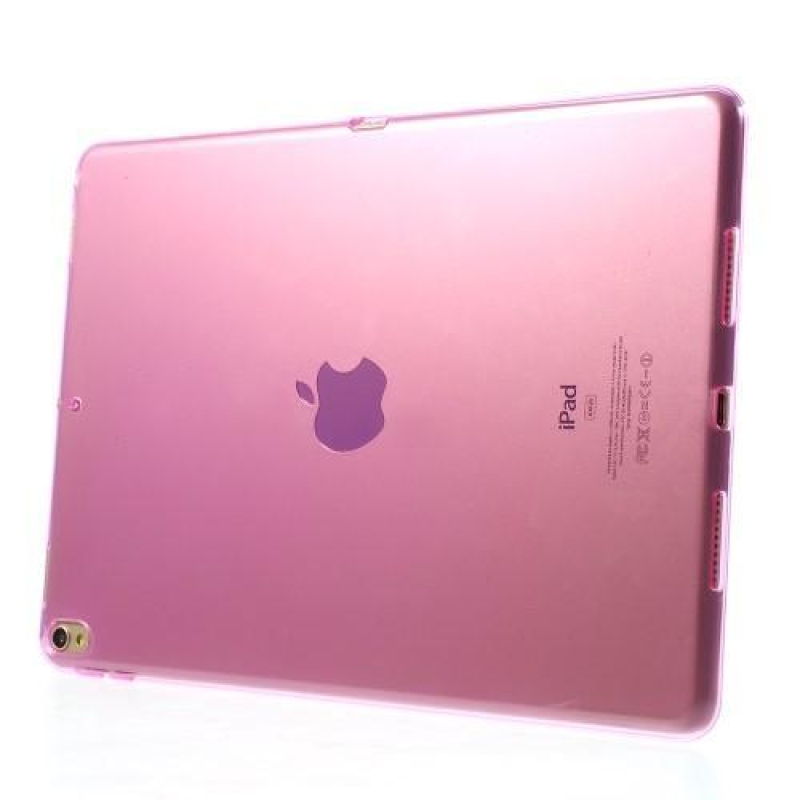 Áttetsző zselés tok iPad Pro 10.5 készülékhez - rózsaszín